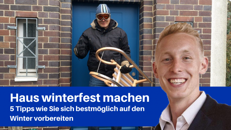 Haus Winterfest machen - 5 Tipps