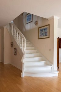Treppe ins Dachgeschoss