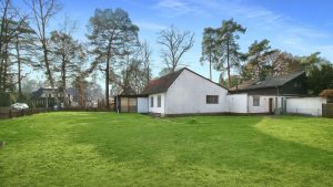 850 m² großes Grundstück