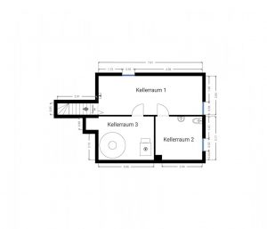 Grundriss Keller