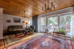 Blick auf die Terrasse