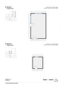 Grundriss Zimmer 1 & 2
