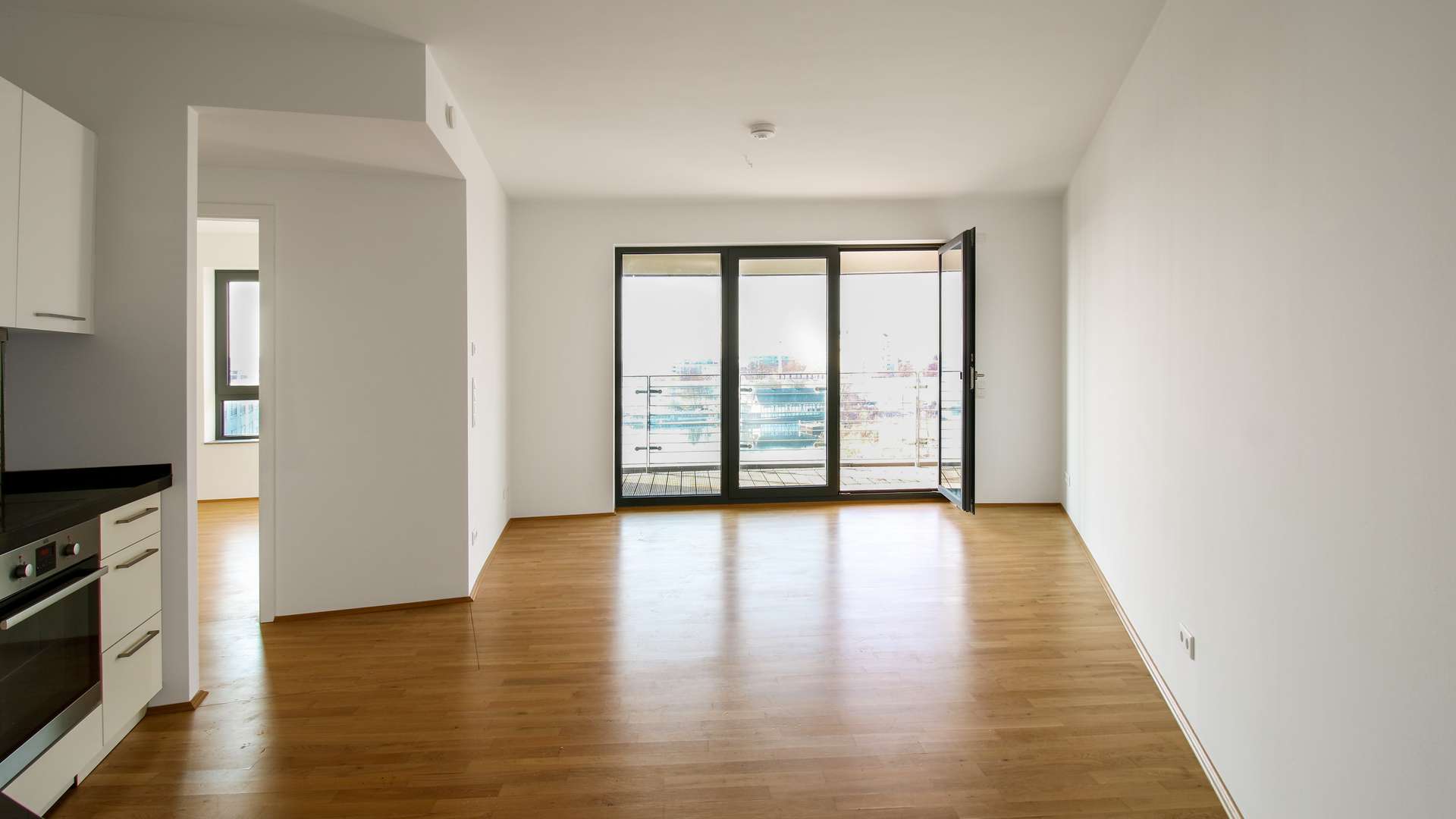 Wohnzimmer und Küchenbereich