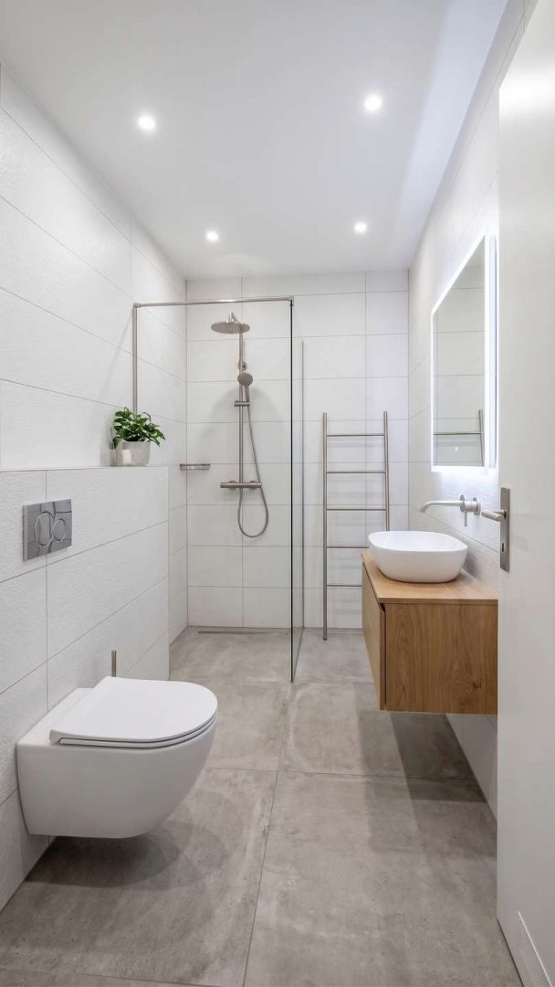 Badezimmer Einrichtungsbeispiel