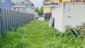 Mittleres Grundstück - Wegebereich