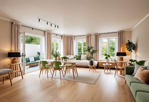 Wohnzimmer Gestaltungsbeispiel