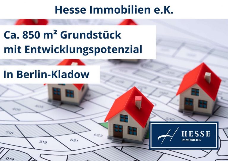 Ca. 850 m² Grundstück mit Entwicklungspotenzial in Berlin-Kladow