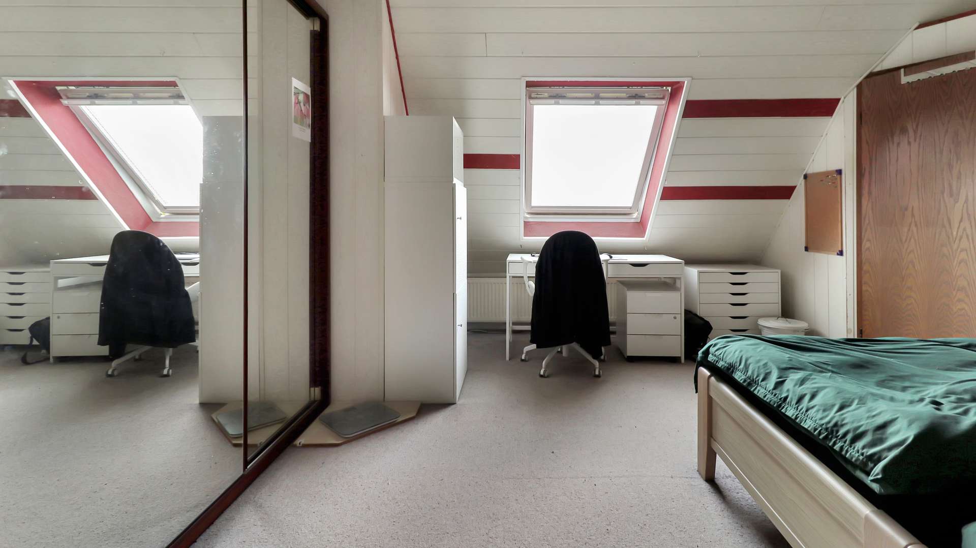 Dachgeschoss-Schlafzimmer