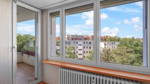 Zugang zum Balkon