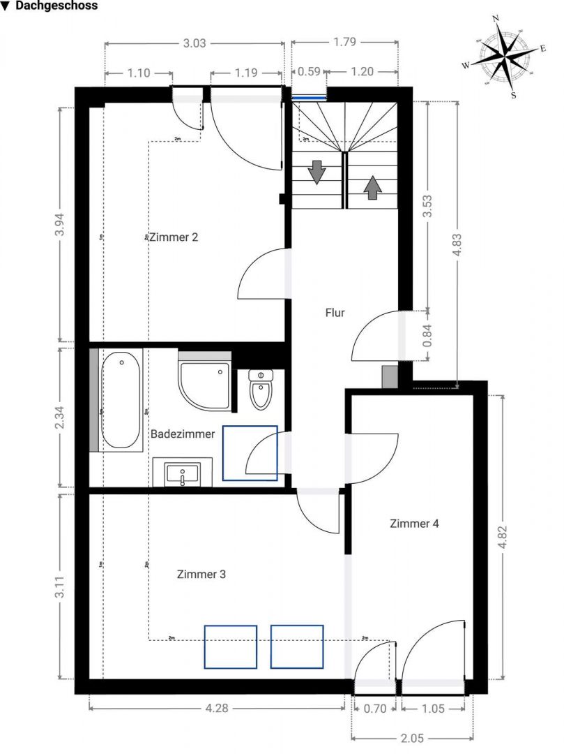 Grundriss DG