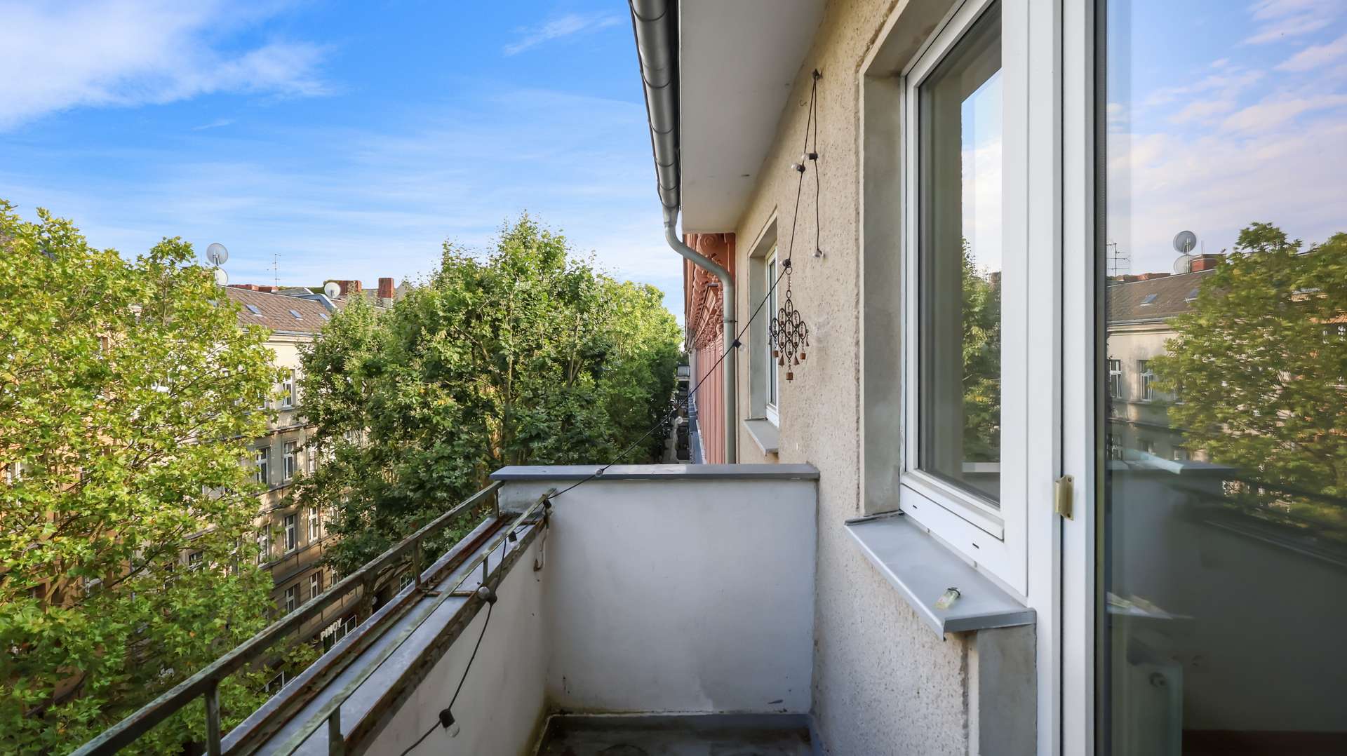 Balkon Ost-Ausrichtung