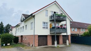 Seitenansicht Haus