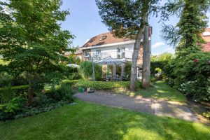 Hausansicht Garten WE 3