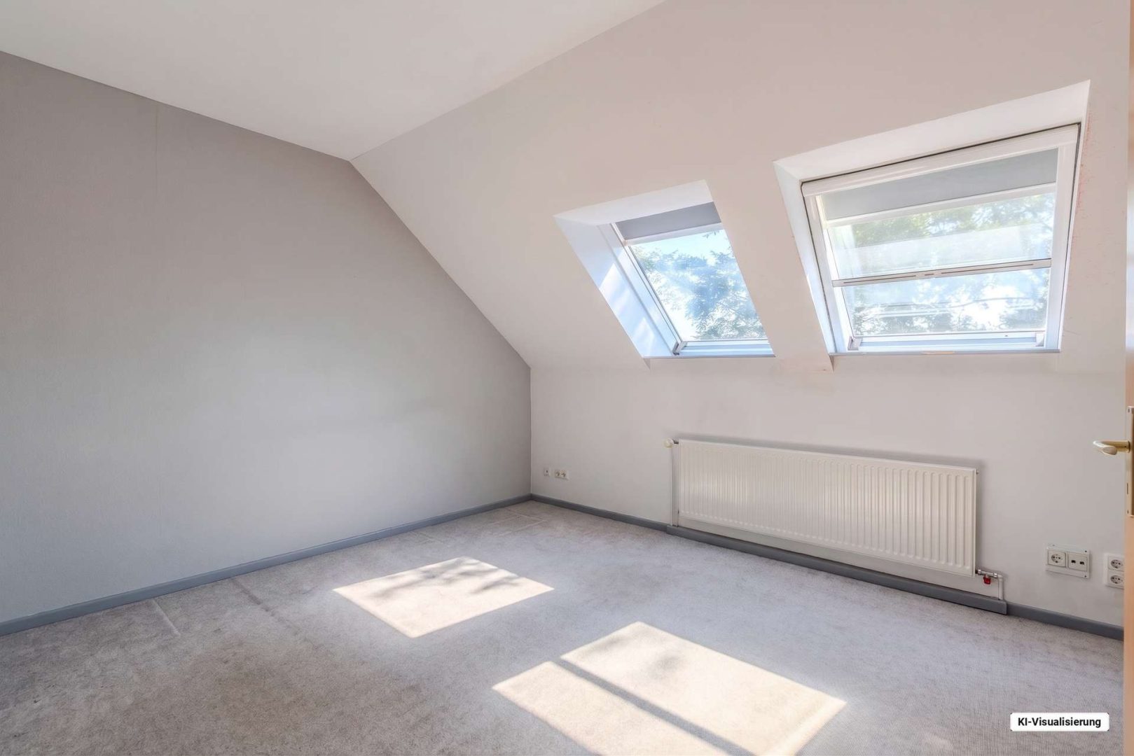 Schlafzimmer leerstehend