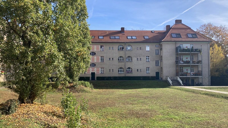 Wohnanlage-Innenhof